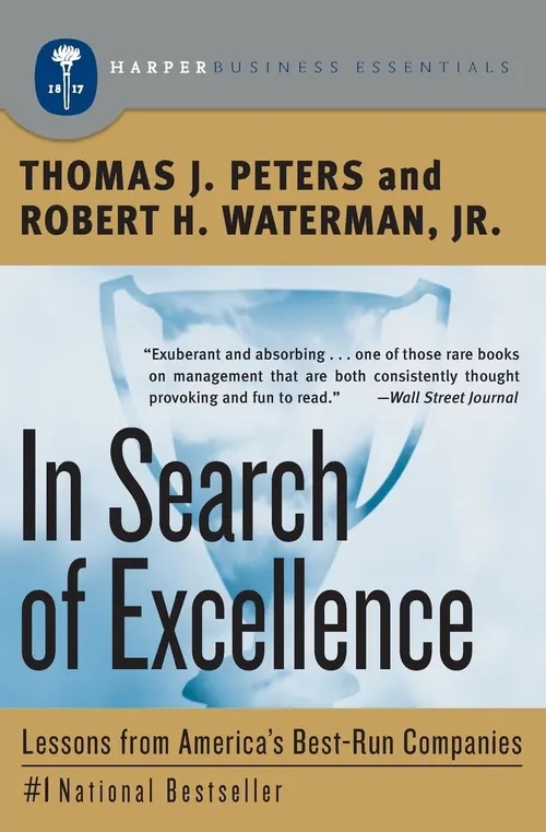 In Search of Excellence book